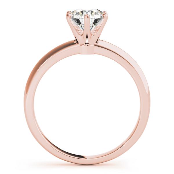 1/2 ct tw Solitaire Engagement Ring F VS GIA Center