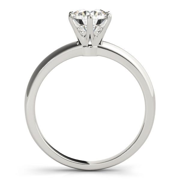 1/2 ct tw Solitaire Engagement Ring F VS GIA Center