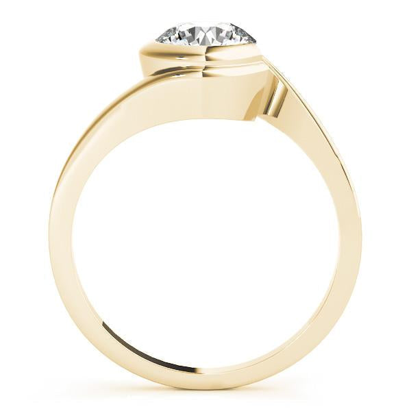 1/2 ct tw Solitaire Engagement Ring F VS GIA Center