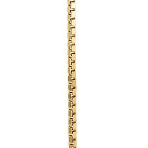 14k Gold High Polish 16 Inch .80mm Box Chain. Aprox. Gold Weight: 1.67 grams