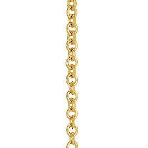 14k Gold High Polish 16 Inch 1.5mm Cable Chain. Aprox. Gold Weight: 2.03 grams