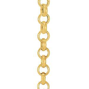 14k Gold High Polish 24 Inch 2.40mm Rolo (Hollow) Chain. Aprox. Gold Weight: 5.47 grams