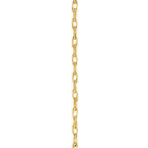 14k Gold High Polish 24 Inch .65mm Rolo Chain. Aprox. Gold Weight: .98 grams