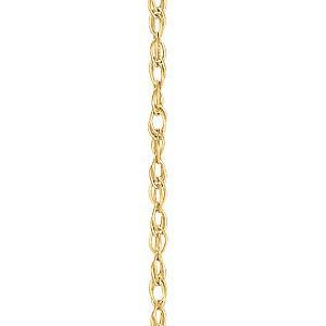 14k Gold High Polish 16 Inch 1.20mm Rolo Chain. Aprox. Gold Weight: 1.08 grams