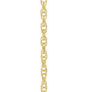 14k Gold High Polish 20 Inch 1.20mm Rolo Chain. Aprox. Gold Weight: 1.28 grams