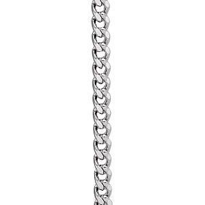 14k Gold High Polish 24 Inch 1.6mm Curb Chain. Aprox. Gold Weight: 6.25 grams