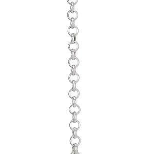 14k Gold High Polish 24 Inch 1.3mm ROLO Chain. Aprox. Gold Weight: 3.06 grams